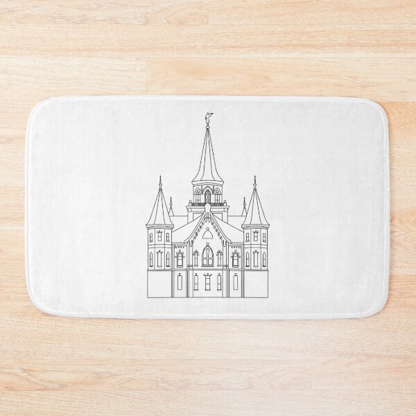 Item preview, Provo city center temple designed and sold by Handdrawnbyzoe.