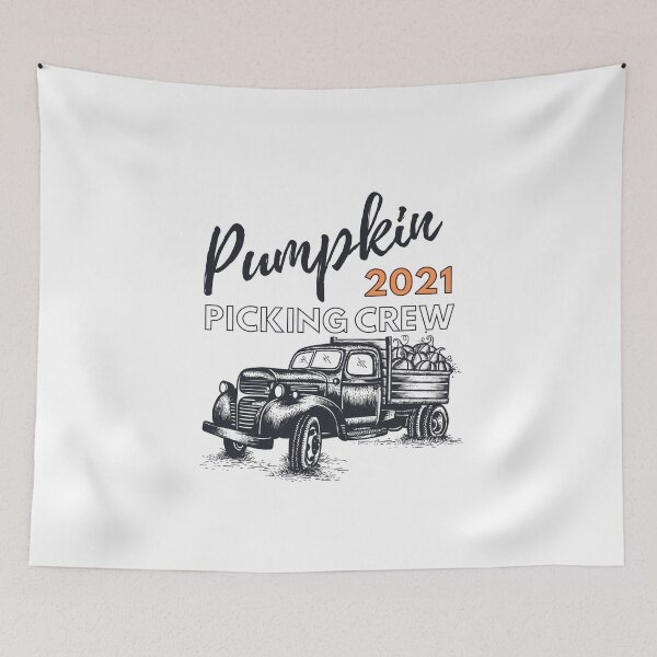 Item preview, Pumpkin picking crew 2021! Happy Halloween creepy kooky pumpkin design! designed and sold by HROC.