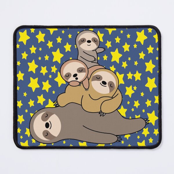 Item preview, Kawaii Sloth Stack-Sloth designed and sold by YueHeng Creates ⭐⭐⭐⭐⭐.