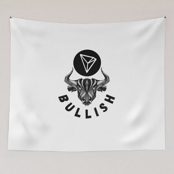 Item preview, Bullish Tron (TRX) Crypto Design designed and sold by Funny-Tees4U.