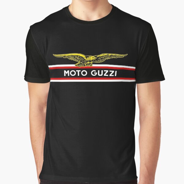 MOTO GUZZI T-SHIRT - BLACK - Moto Guzzi Store USA & Canada