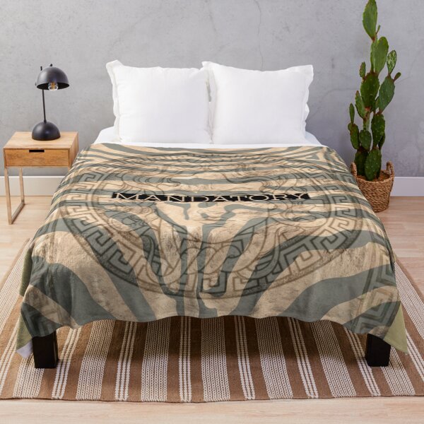 Item preview, Mandatory question light gold zebra designed and sold by Mandatory.