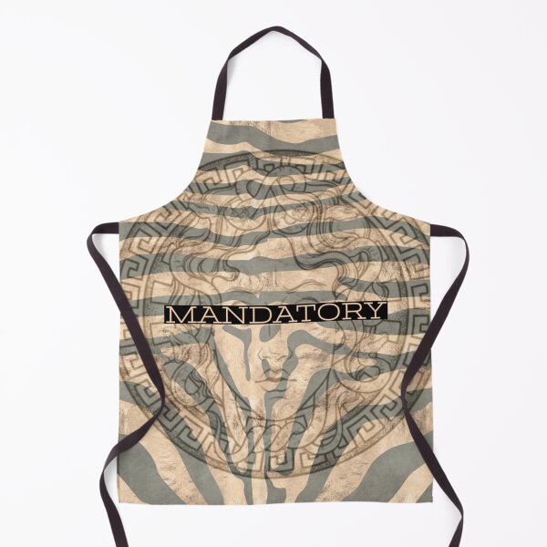 Item preview, Mandatory question light gold zebra designed and sold by Mandatory.