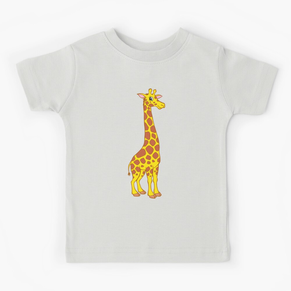 Giraffe Funny Face T shirt Design for Animal Lovers Men's, Women's