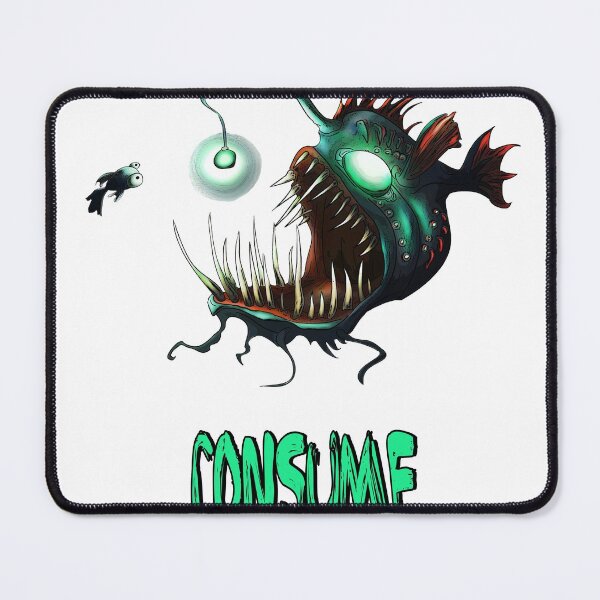 Item preview, Consume Angler Fish designed and sold by iduzarts.
