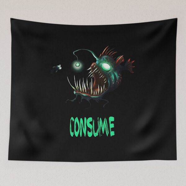 Item preview, Consume Angler Fish  designed and sold by iduzarts.