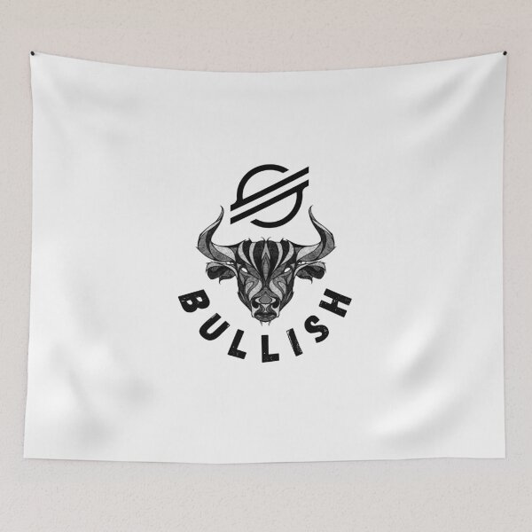 Item preview, Bullish Stellar (XLM) Crypto Design designed and sold by Funny-Tees4U.