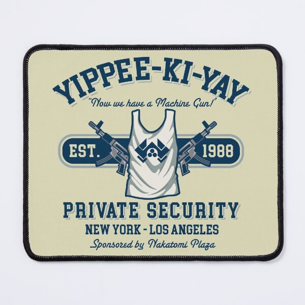 Item preview, Yippee Ki Yay Security NY-LA designed and sold by Alema Art.