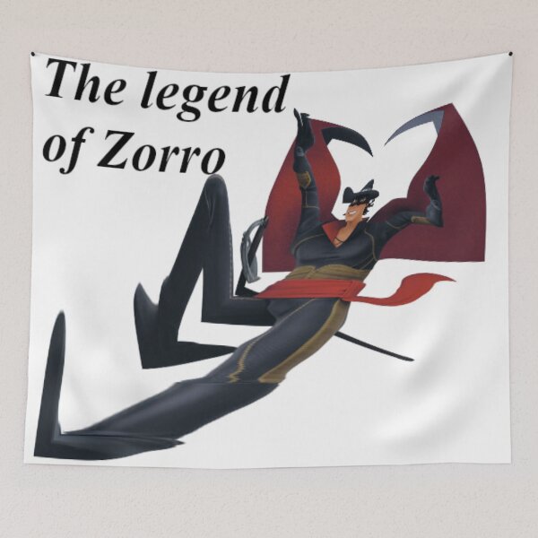 Item preview, Design legend of Zorro ™ designed and sold by Afrisign.