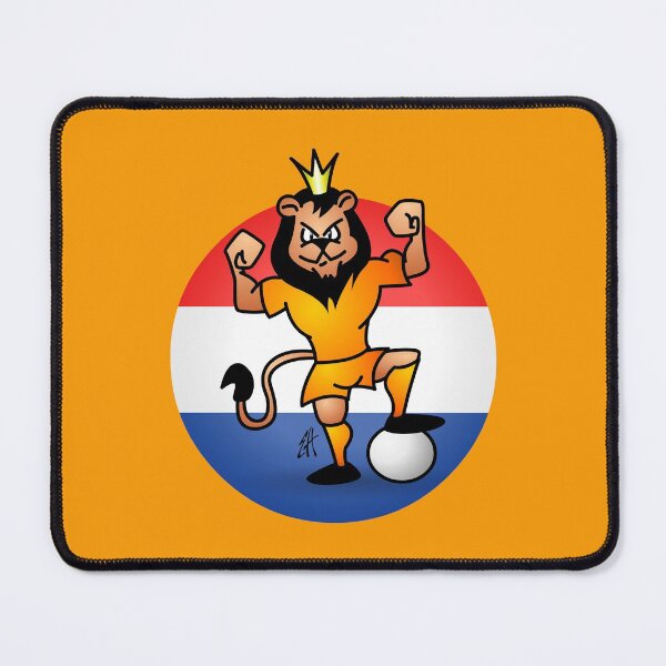 Item preview, Orange lion soccer hero designed and sold by cardvibes.