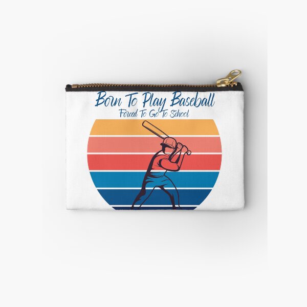 Item preview, Born To Play Baseball Forced To Go To School Vintage Retro designed and sold by EcodesignPro.