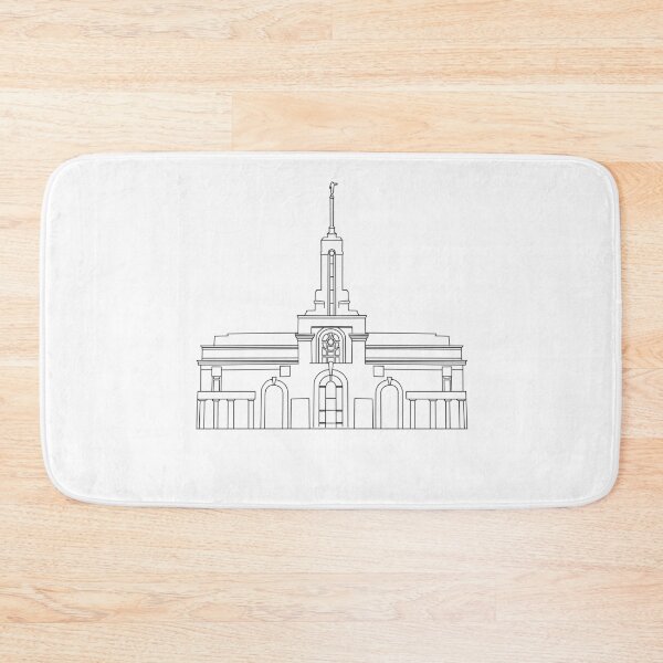Item preview, Mount Timpanogos Temple designed and sold by Handdrawnbyzoe.