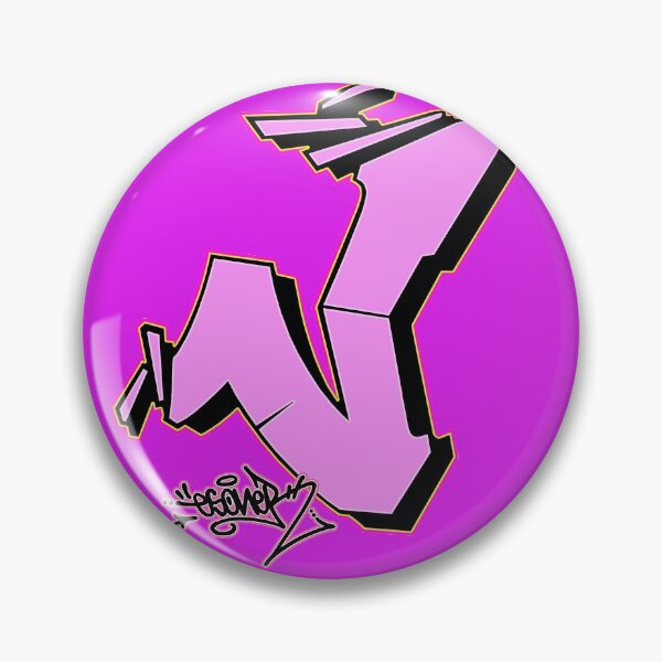 Item preview, PINK V BY ESONE URBAN GRAFFITI STREET STYLE  designed and sold by GraffitiBomberZ.