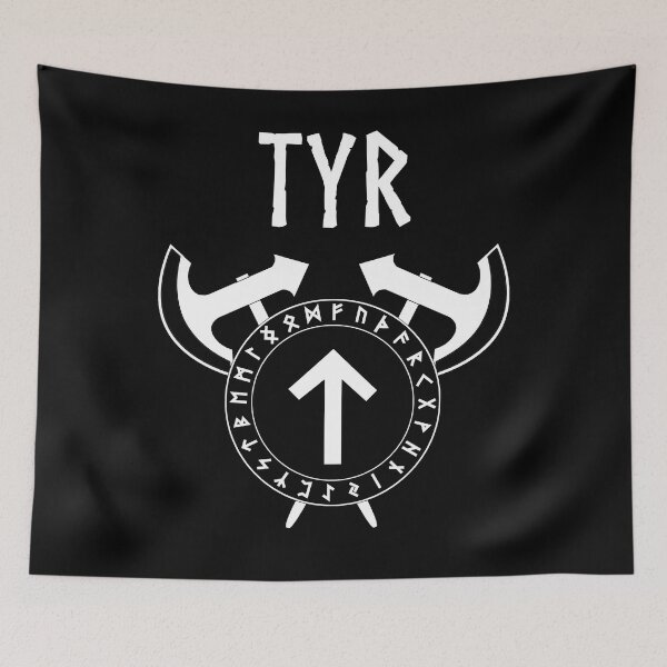 Item preview, Tyr Viking Warrior God designed and sold by Agema Apparel.