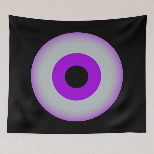 Item preview, Single purple eyeball . designed and sold by 99Eyeballs.