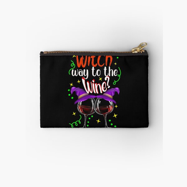 Item preview, Witch Way to the Wine? Funny Halloween Drinking designed and sold by orangeblue21.