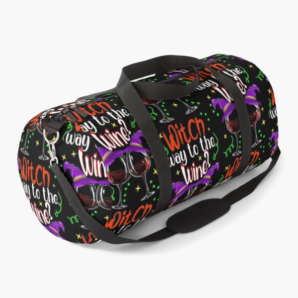Item preview, Witch Way to the Wine? Funny Halloween Drinking designed and sold by orangeblue21.