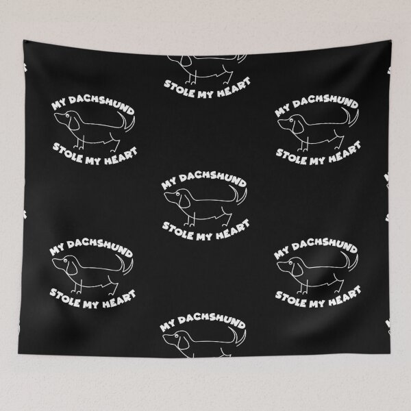 Item preview, Dog - My Dachshund stole my heart designed and sold by veronicajorge.