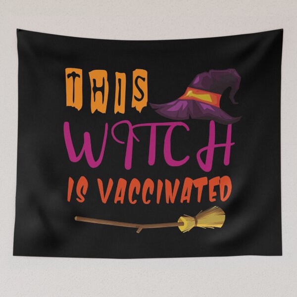 Item preview, This Witch Is Vaccinated|Vaccinated Witch designed and sold by yousseftalat2.
