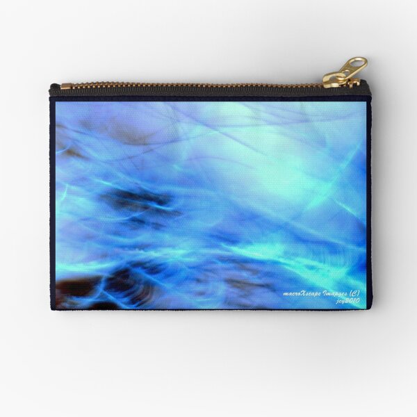 Rough Macro Sea World Zipper Pouch