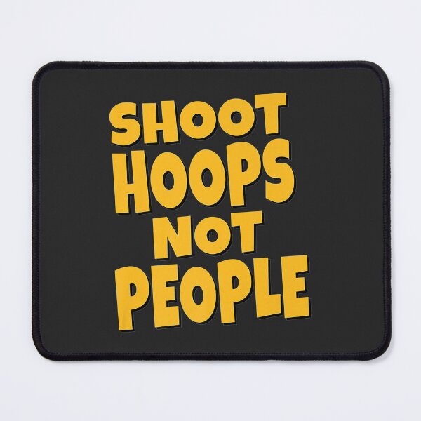 Item preview, Shoot Hoops Not People Basketball Lover Anti-Gun Premium designed and sold by zellndollyyv.