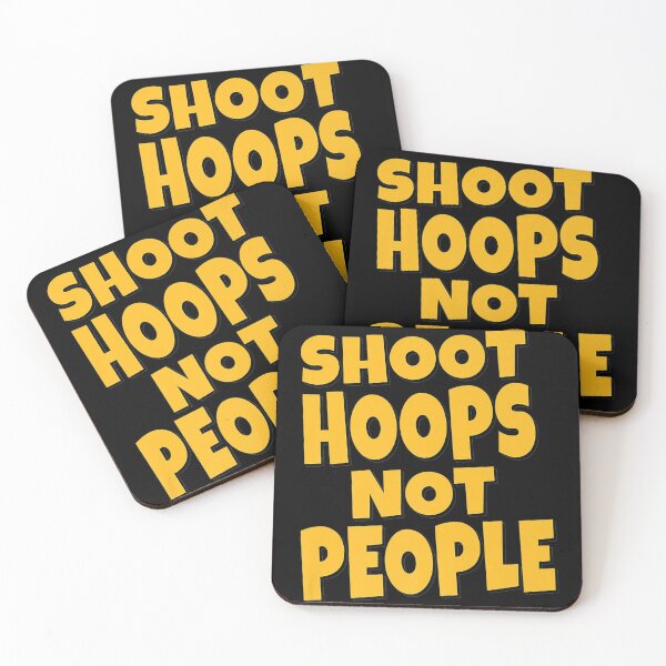 Item preview, Shoot Hoops Not People Basketball Lover Anti-Gun Premium designed and sold by zellndollyyv.