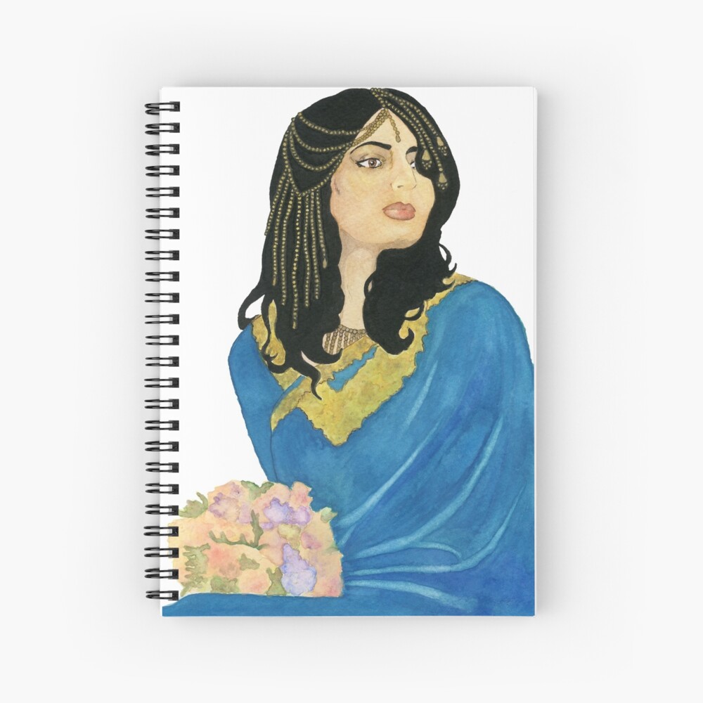 Princess Fatima Spiral Notebook