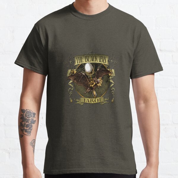 Black Ibis Bat Queen Tee Shirt Design Classic T-Shirt