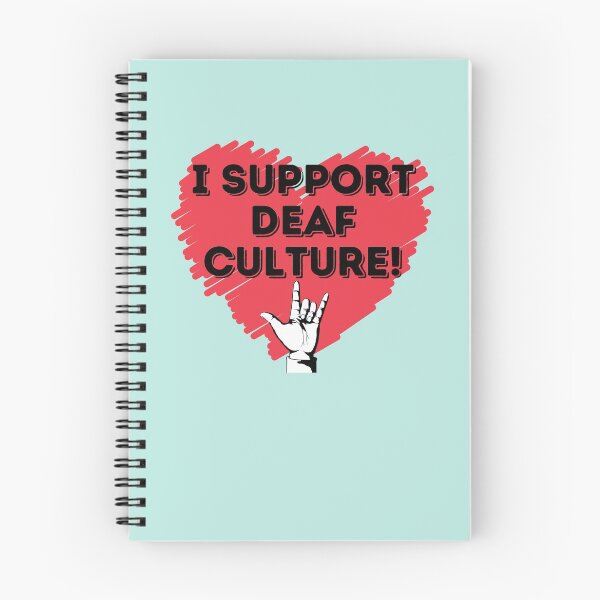 Item preview, I support Deaf Culture! designed and sold by Vatazumet.