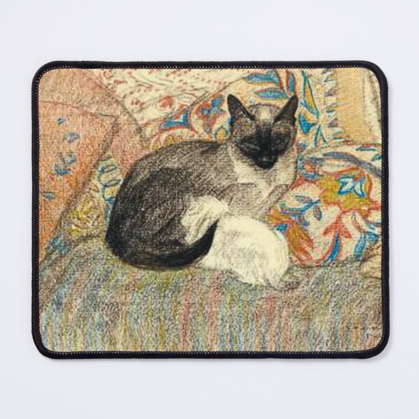 Item preview, Siamese Cat and her kitten_Théophile Alexandre Steinlen Painter (1859-1923) designed and sold by HomeGallery.