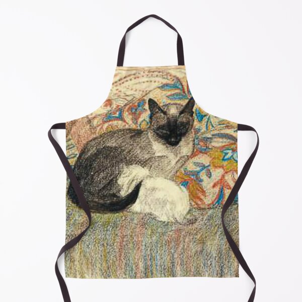 Item preview, Siamese Cat and her kitten_Théophile Alexandre Steinlen Painter (1859-1923) designed and sold by HomeGallery.