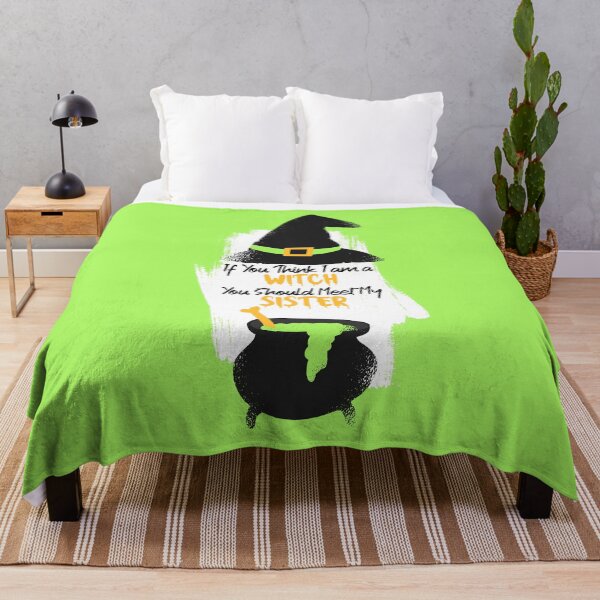 Item preview, if you think im a witch you should meet my sister - Funny designed and sold by Yonshop.