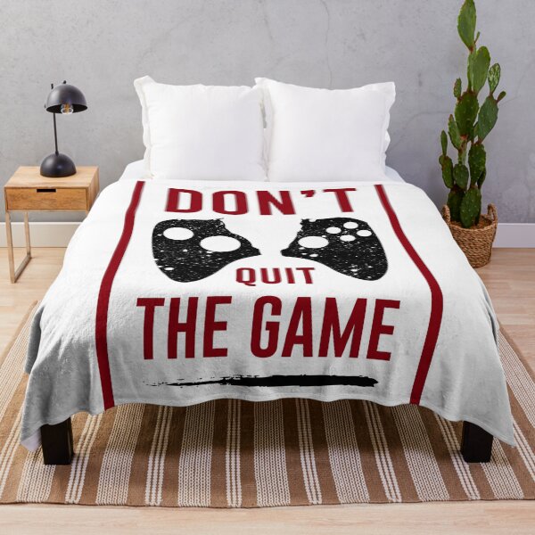 Item preview, Don't quit the game gamer designed and sold by PosterpartyCo.