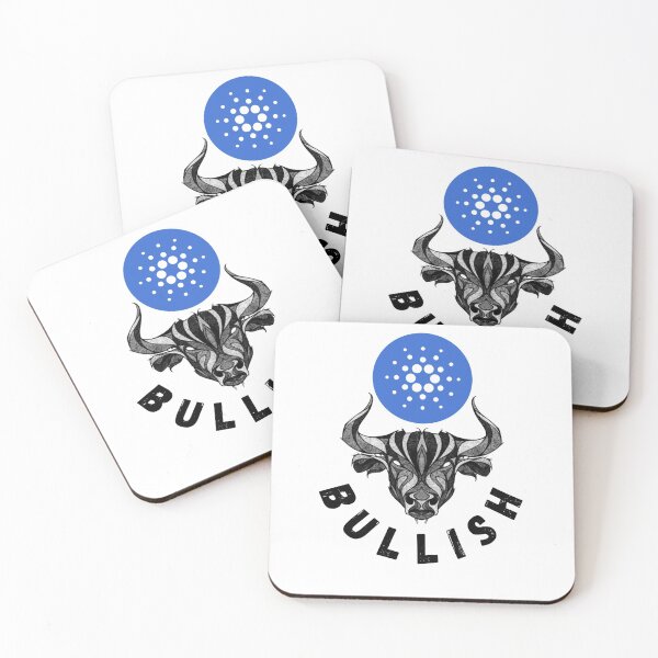 Item preview, Bullish Cardano (ADA)Crypto Design designed and sold by Funny-Tees4U.