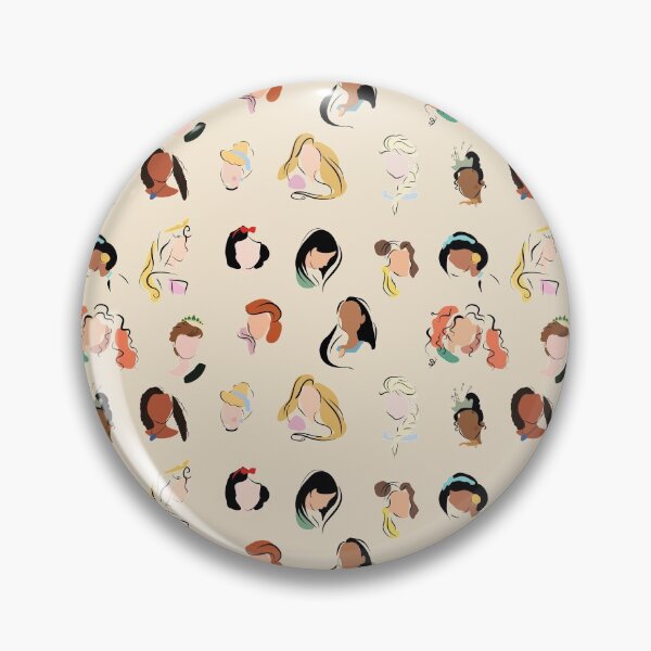 Item preview, princesses minimal pattern designed and sold by Pinu92.