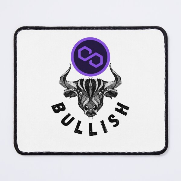 Item preview, Bullish Polygon (MATIC) Crypto Design designed and sold by Funny-Tees4U.
