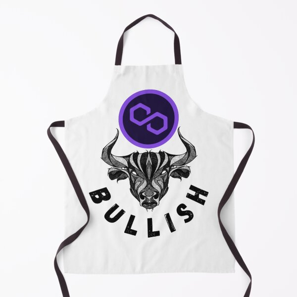 Item preview, Bullish Polygon (MATIC) Crypto Design designed and sold by Funny-Tees4U.