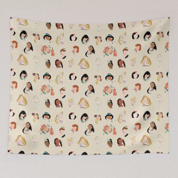 Item preview, princesses minimal pattern designed and sold by Pinu92.