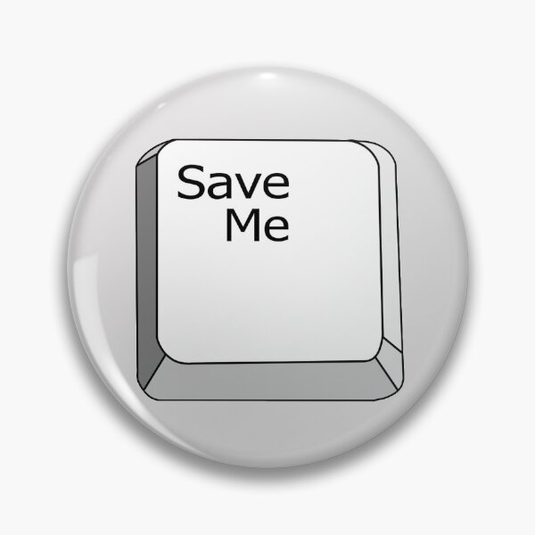 Item preview, Save Me Button designed and sold by amathestria.
