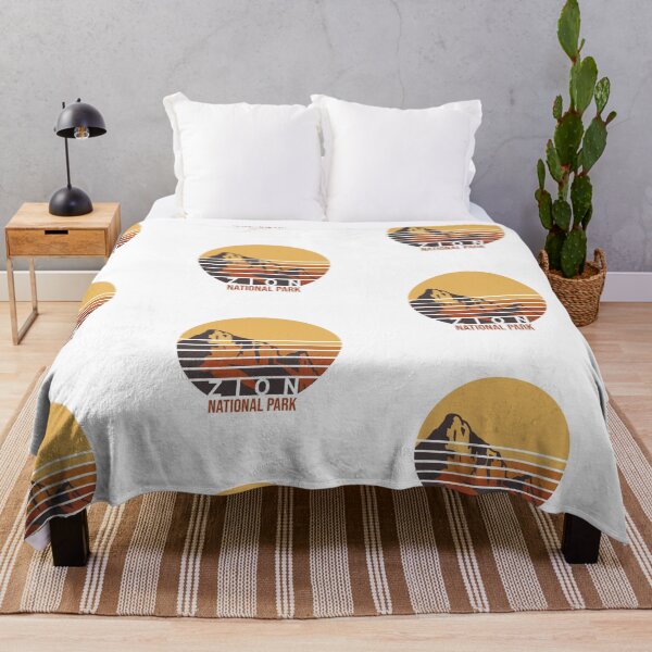 Item preview, Zion National Park Vintage Sunset Travel designed and sold by Hưng Nguyễn.