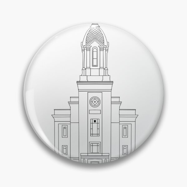 Artikelvorschau, Cedar City lds Tempel entworfen und verkauft von Handdrawnbyzoe.