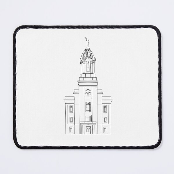 Item preview, Cedar city lds temple designed and sold by Handdrawnbyzoe.