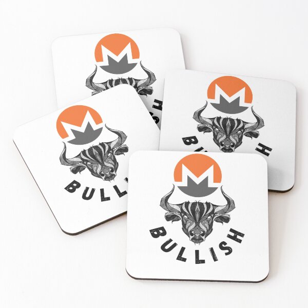 Item preview, Bullish Monero (XMR)  Crypto Design designed and sold by Funny-Tees4U.
