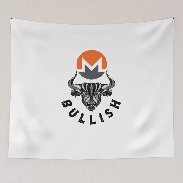Item preview, Bullish Monero (XMR)  Crypto Design designed and sold by Funny-Tees4U.
