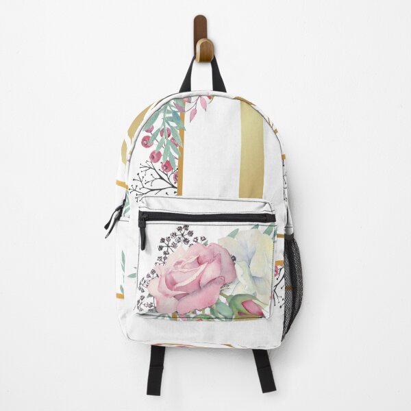 Item preview, Floral Golden Monogram D designed and sold by Renatas Traideris.