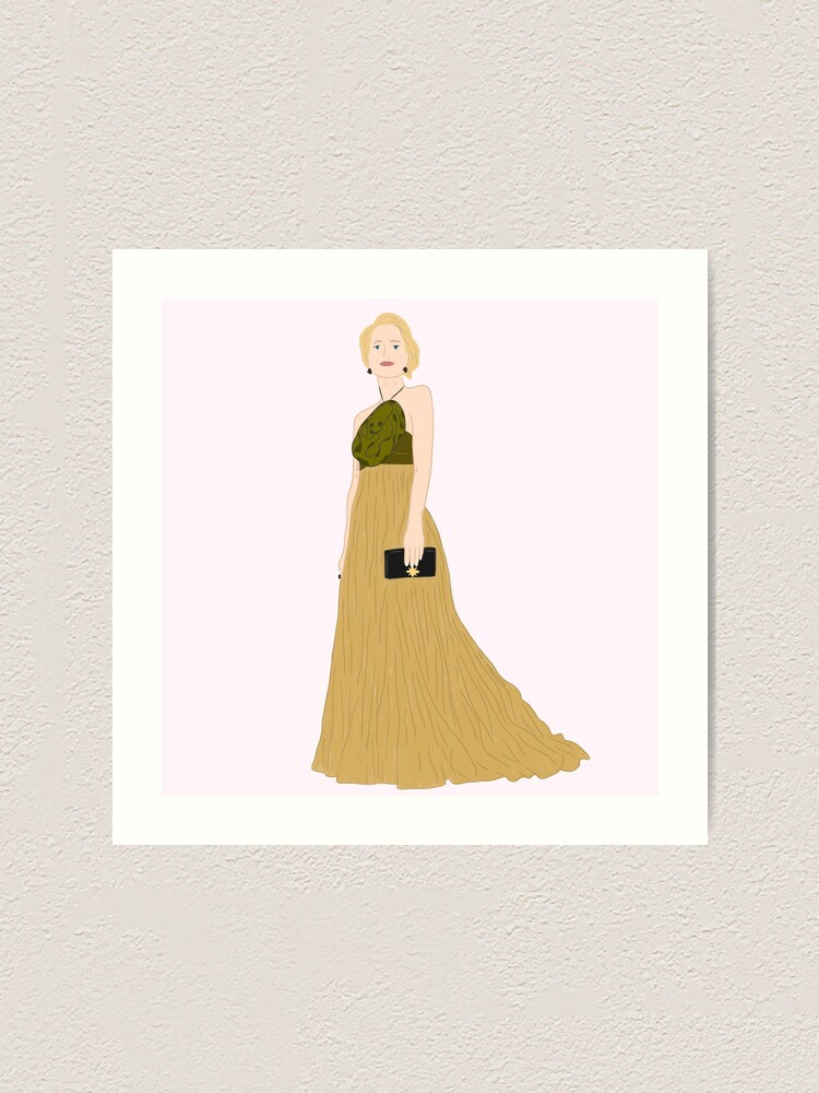 GILLIAN ANDERSON - GOLDEN GLOBES 2021" Art Print for Sale by stellasbtch |  Redbubble