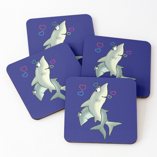 Item preview, Shark Love designed and sold by HolidayBug.