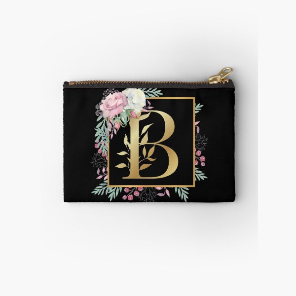 Item preview, Floral Golden Monogram B designed and sold by Renatas Traideris.