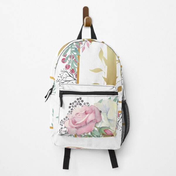 Item preview, Floral Golden Monogram B designed and sold by Renatas Traideris.