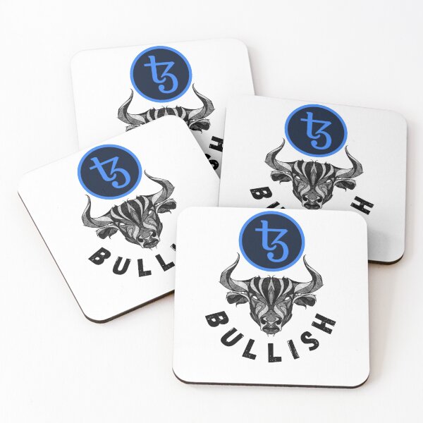 Item preview, Bullish Tezos (XTZ) Crypto Design designed and sold by Funny-Tees4U.